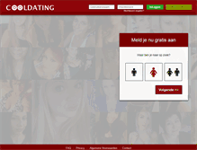Tablet Screenshot of cooldating.nl